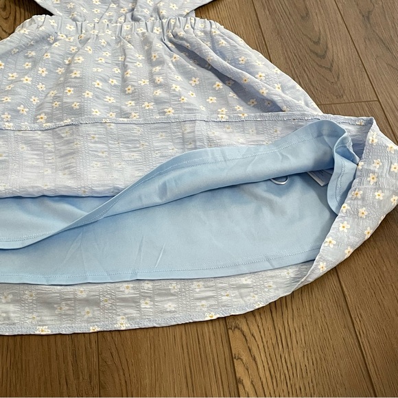 Hello Molly Blue Mini Dress with Daisys - Picture 4 of 10